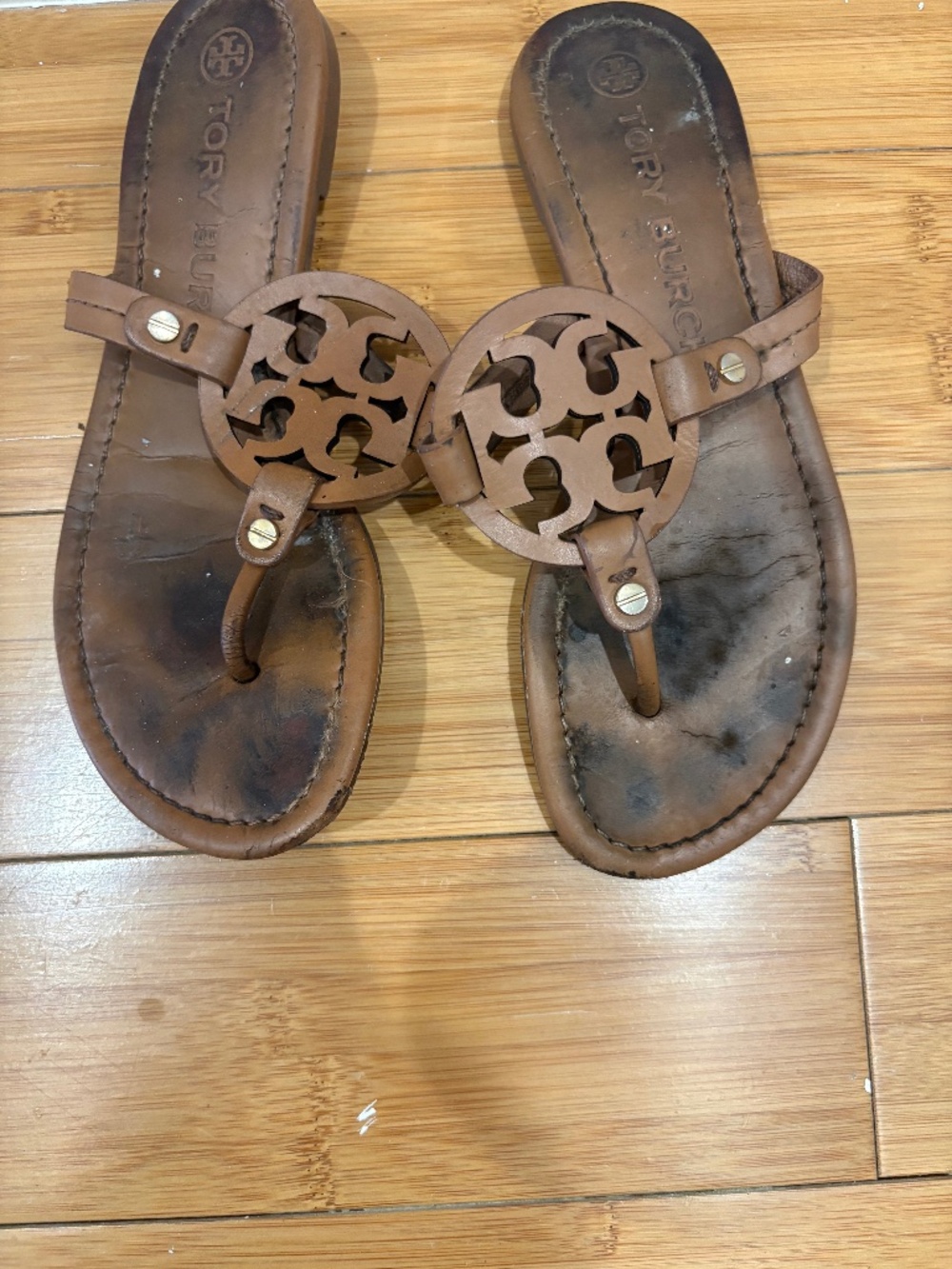 Tory Burch leather sandal